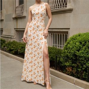 Reformation Evelyn Dress - limonada